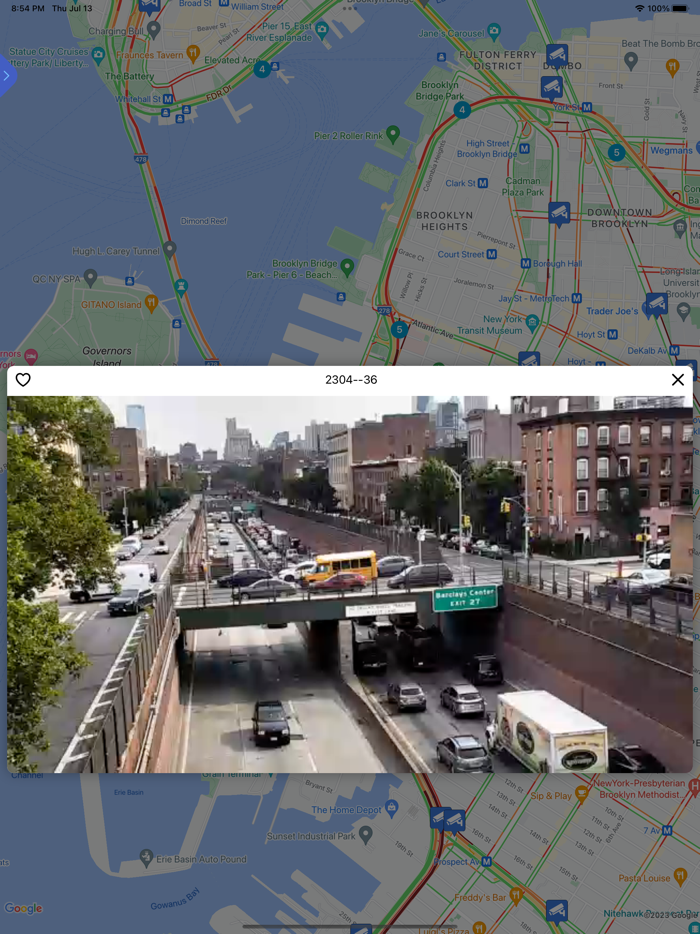 Live Traffic - New York