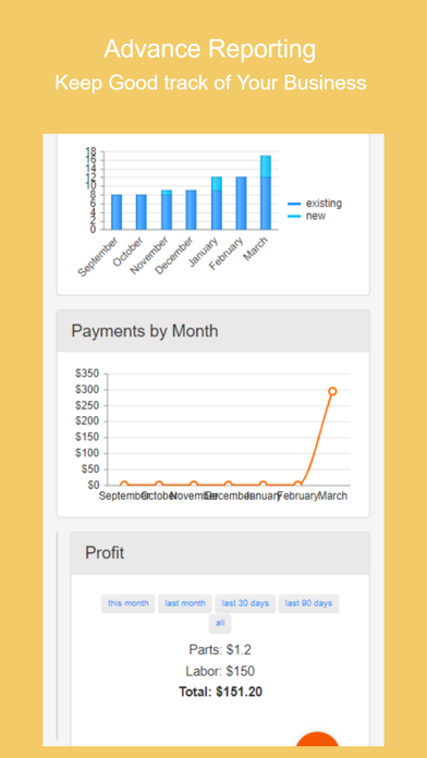Plumbing Invoices Screenshot