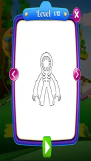 doors monsters coloring book iphone screenshot 3