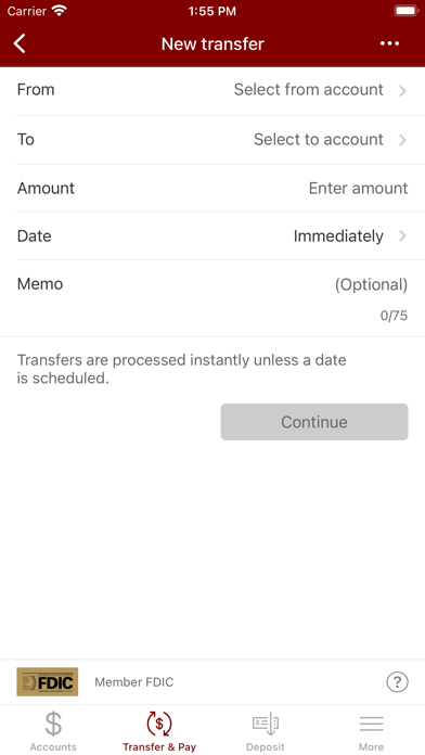 Conneaut Savings Bank Screenshot