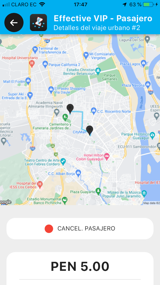 #4. Effective Pasajero (iOS) 由: Josue Chavez