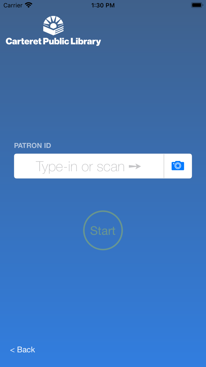 Carteret Library Self-Checkout