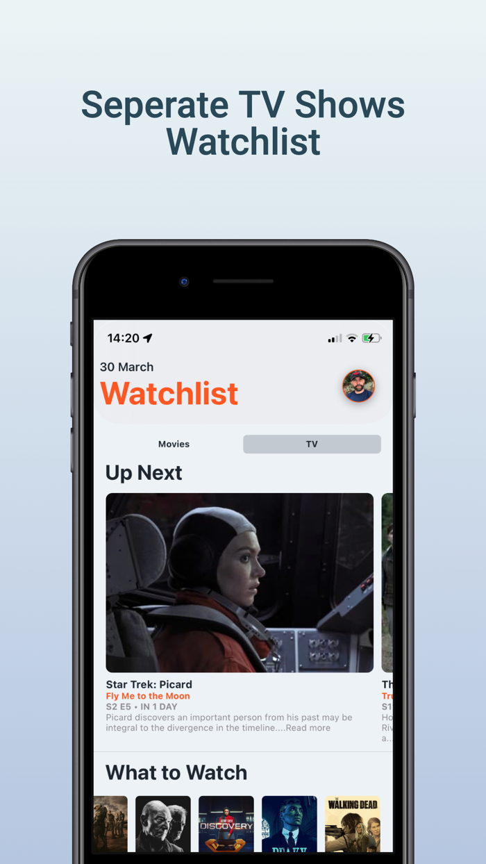 Watchlist Track TV and Movies