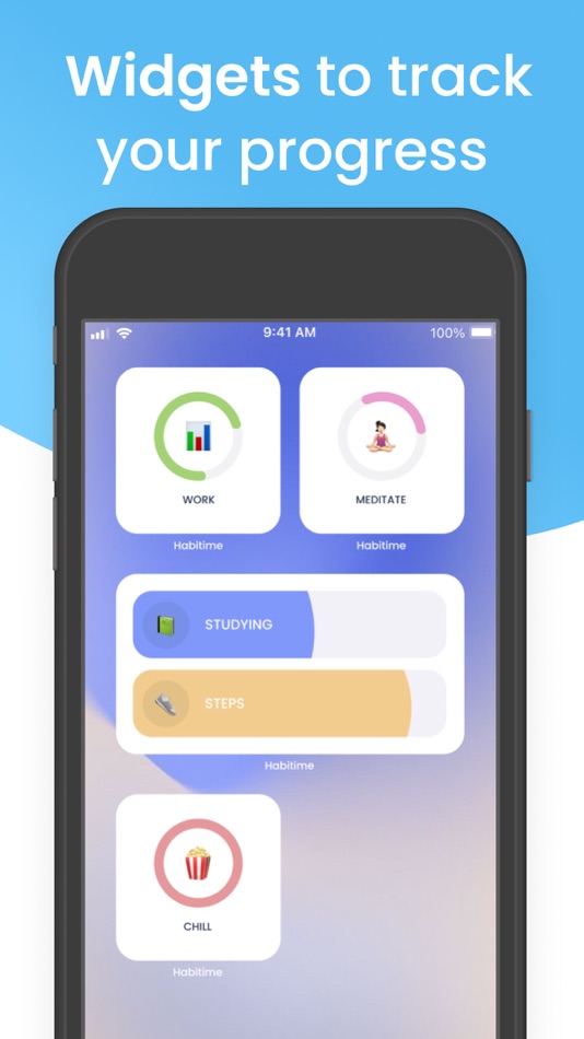 #4. Habitime - Daily Habit Tracker (iOS) Podle: Laura Zagaeva