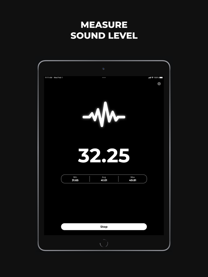 Minimalist Sound Meter