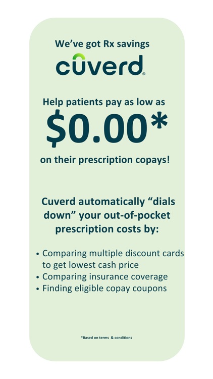 Cuverd: Save more on Rx Copays