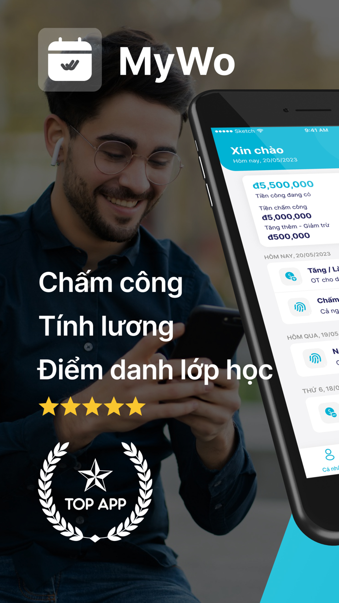 Chấm công và Điểm danh MyWo