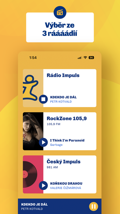 Ráááádio Impuls Screenshot