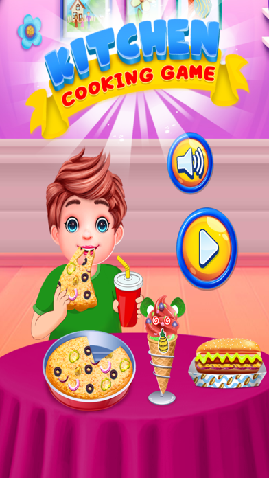 Kitchen Cooking Chef Game Screenshot