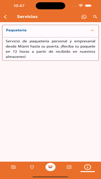 Almapaq Courier Screenshot