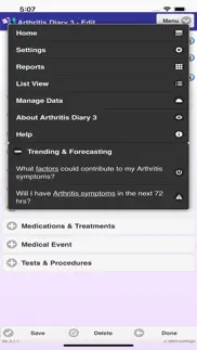 arthritis diary 3 iphone screenshot 3