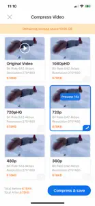 HD Video Compress screenshot #2 for iPhone
