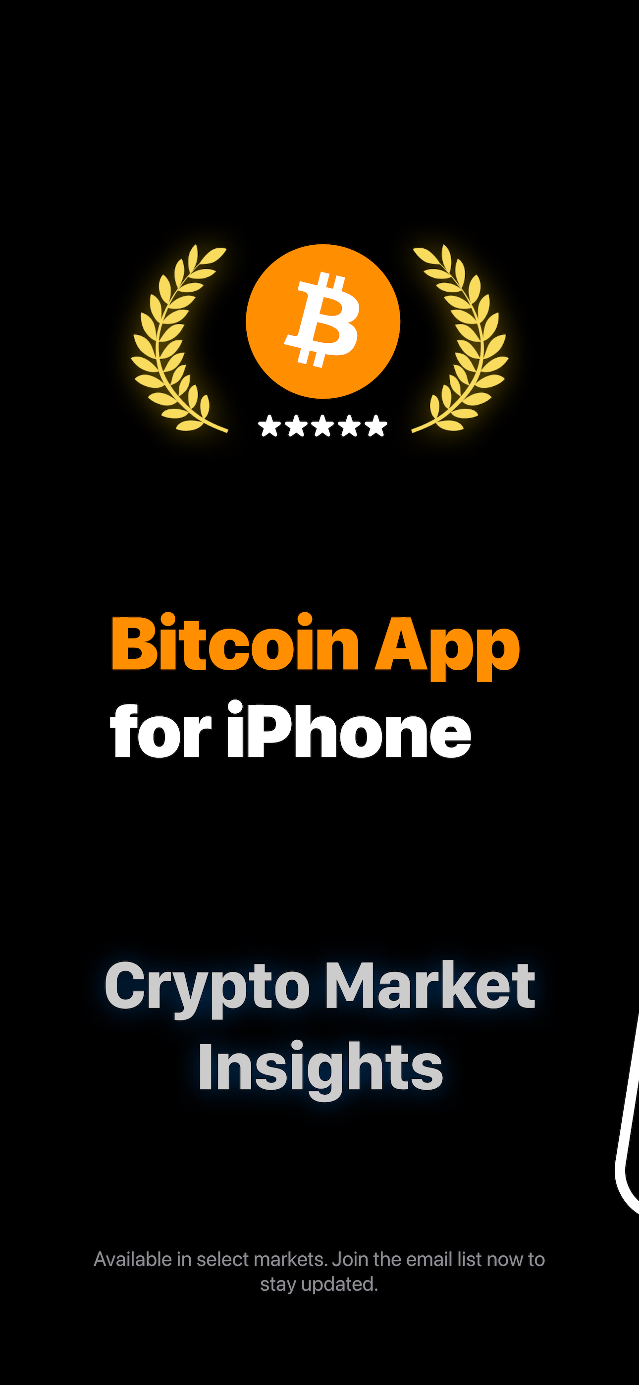 Bitcoin App for iPhone