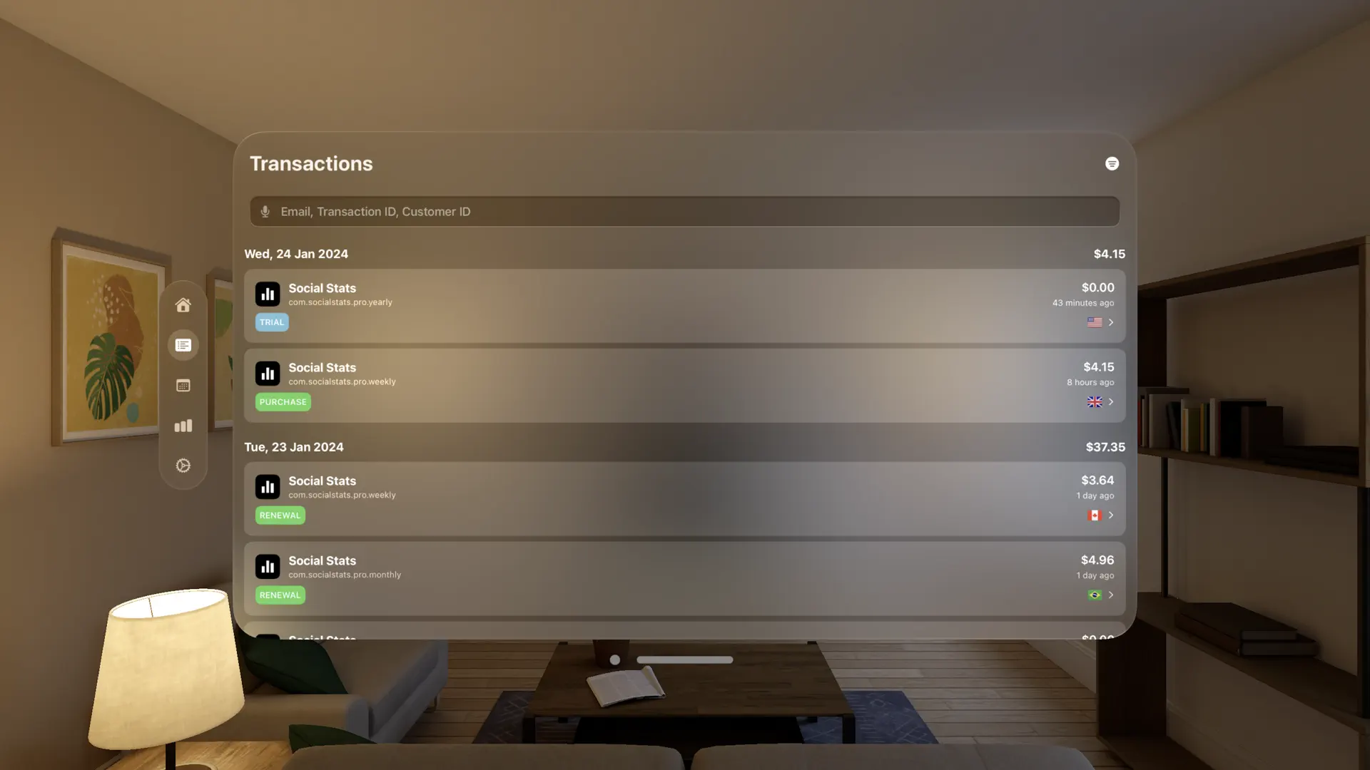 RevenueCat Sales: RCReporting screenshot 2
