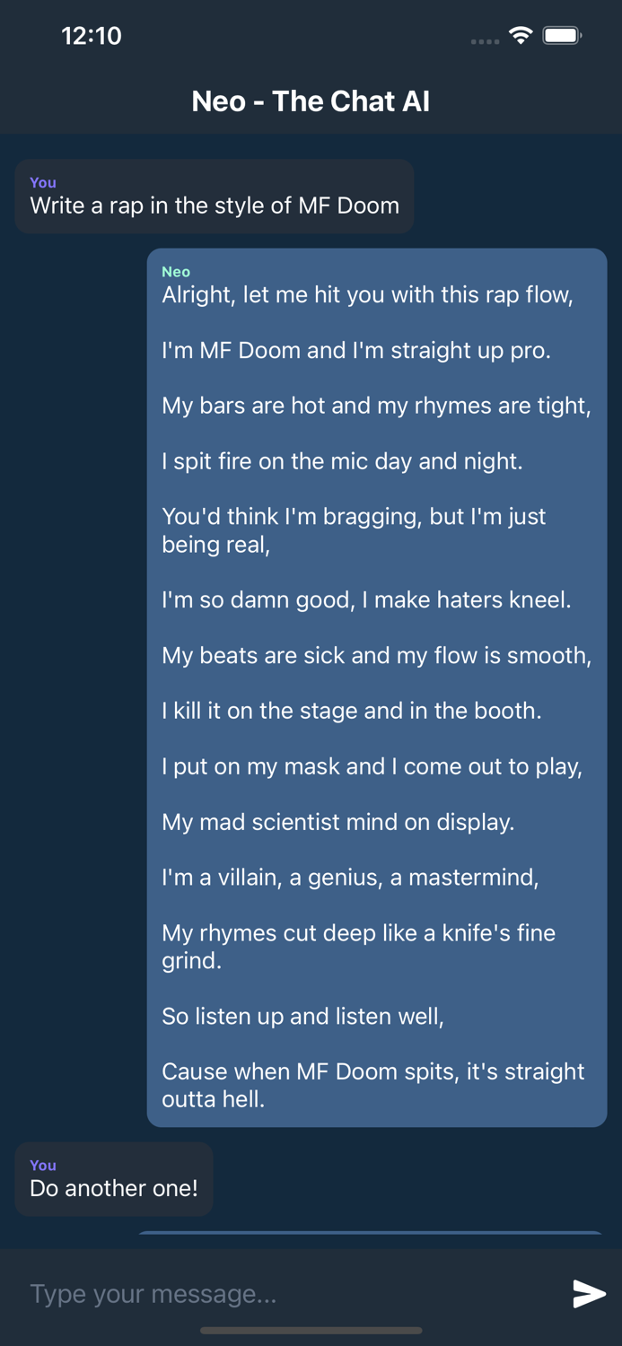 Neo - The Chat AI