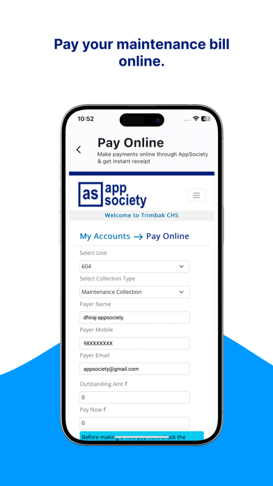 AppSociety Screenshot