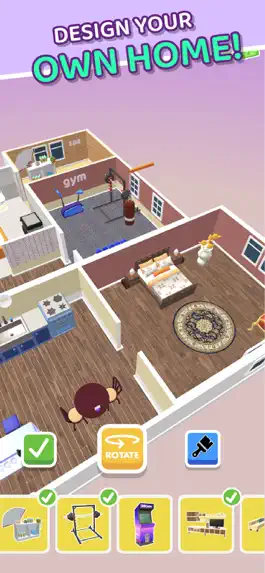 Game screenshot Home Design Run apk
