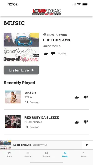 LOUD 103.3 screenshot 1