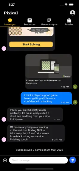 Game screenshot Chess Coaching by Pixical hack
