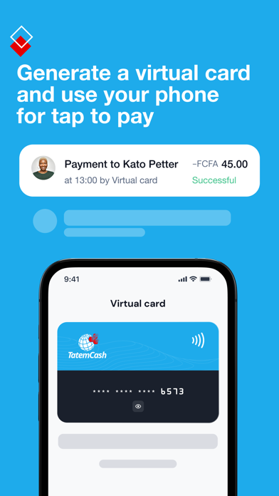 TatemCash Customer Screenshot