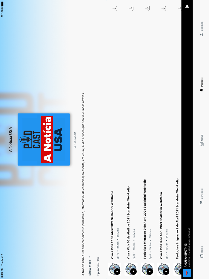 A Notícia USA WebRadio