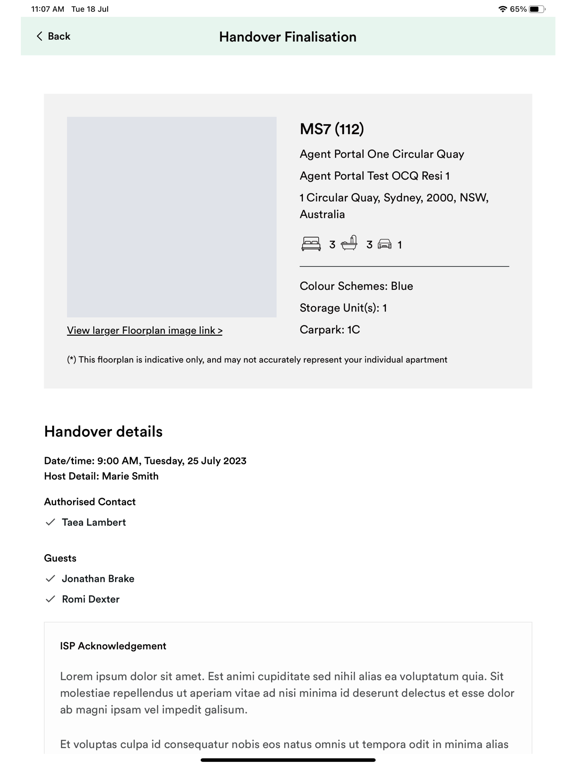 App screenshot