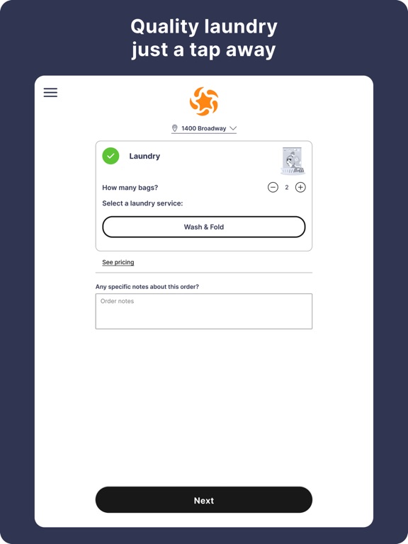 Star Laundromats iPad screenshot 1 - Lifestyle app
