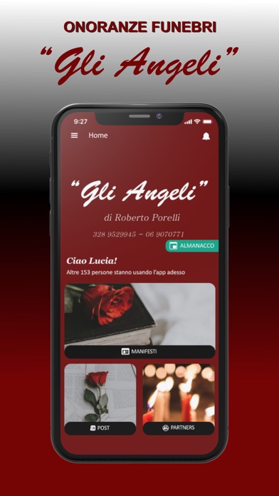Gli Angeli Onoranze Funebri Screenshot