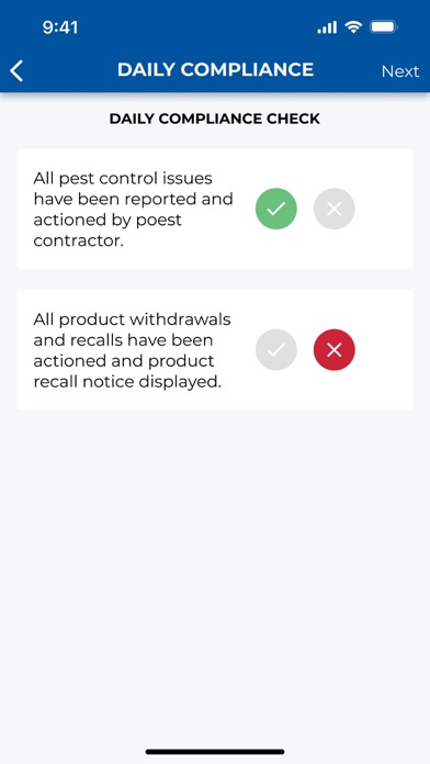 Digital Food Safety Screenshot