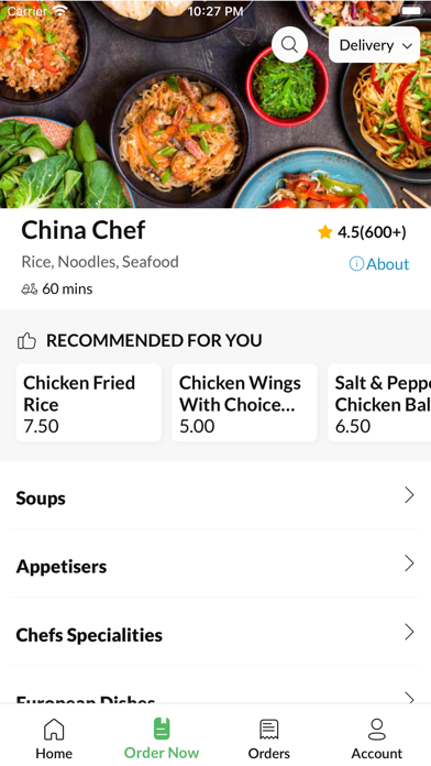 China Chef Irvine Screenshot