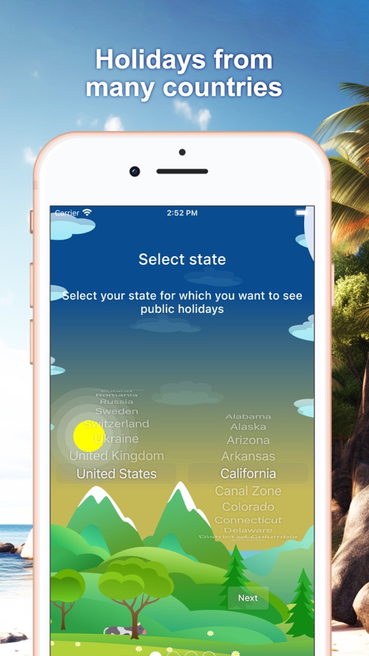 #4. Public holidays calendar (macOS) Podle: Christopher Wolf