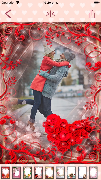 Love frames to cards