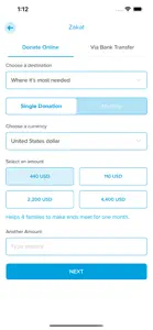 Refugee Zakat Fund screenshot #3 for iPhone