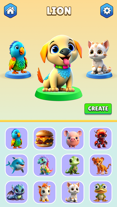 Screenshot #1 pour AI Hybrid Animals Mix Creature