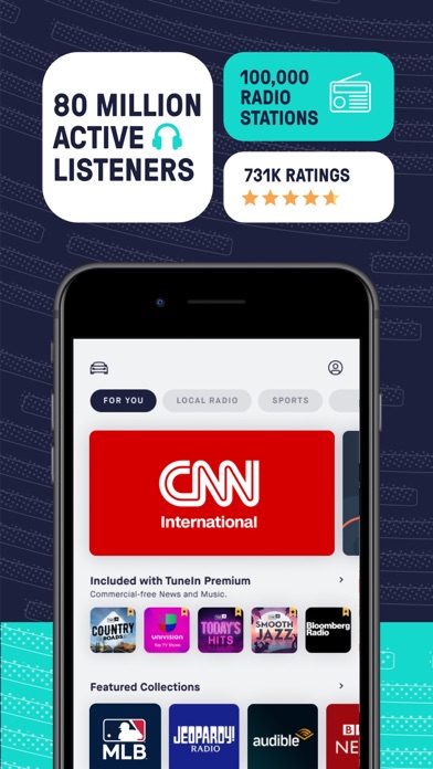 TuneIn Radio: Music & Sports IPA Cracked for iOS Free Download
