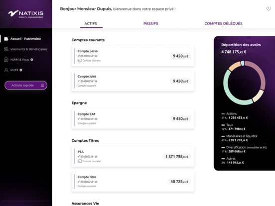 Screenshot #5 pour Natixis Wealth Management