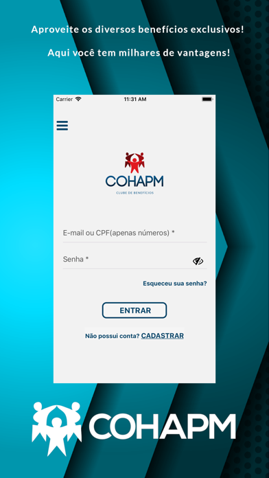 COHAPM Clube de Benefícios Screenshot