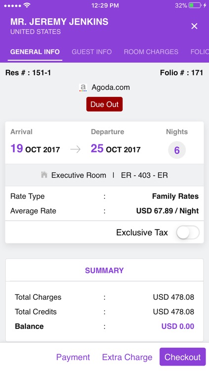 Hotel PMS - H Task screenshot-7