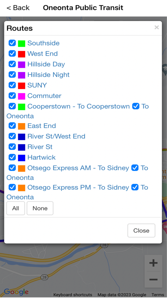 #2. Oneonta Public Transit (iOS) By: OMNISOFT