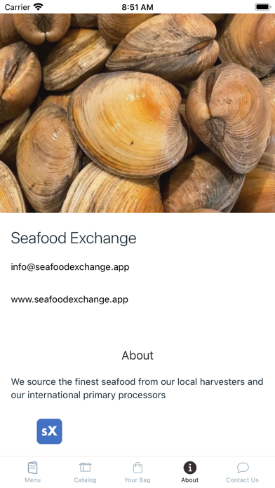 Seafood Exchange Screenshot