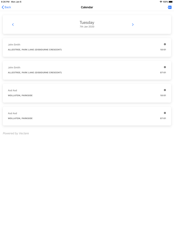 Screenshot #5 pour VecTive Passenger App