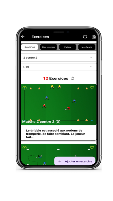 Screenshot #3 pour Coachifoot Exercices Football