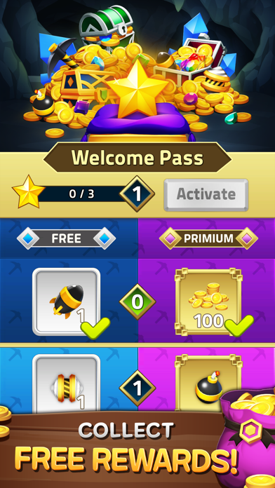 Jewels Mine2 : match 3 puzzle Screenshot