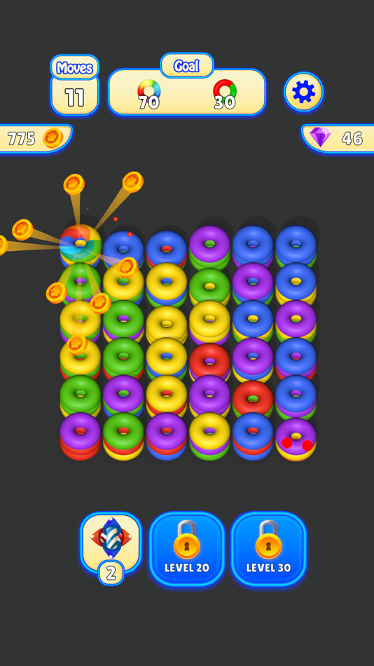 #3. Ring Toss Match (iOS) 由: Mehmet Fatih Sahin