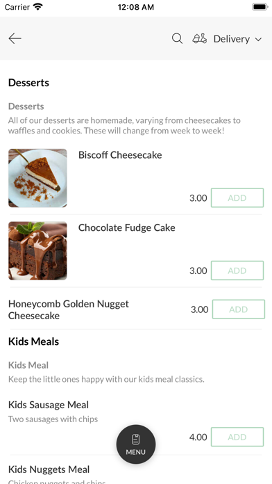 Baileys Kitchen Screenshot