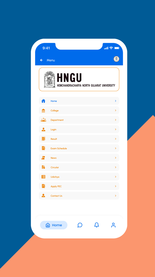 #3. HNGU Official (iOS) 由: Infinity Infoway Pvt. Ltd.