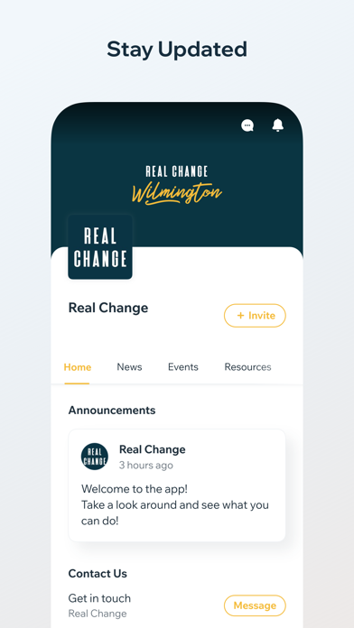 Real Change Wilmington Screenshot