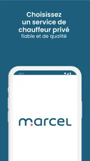 marcel | vtc |chauffeur privé iphone screenshot 1