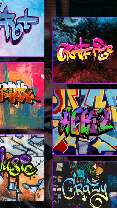 Graffiti Text Effect Editor Screenshot