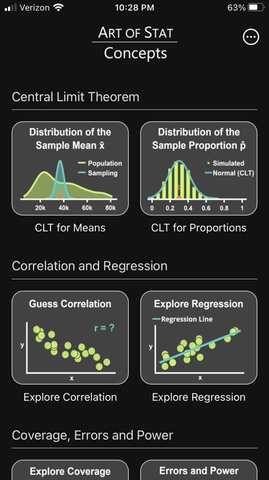 #1. Art of Stat: Concepts (iOS) 由: Bernhard Klingenberg